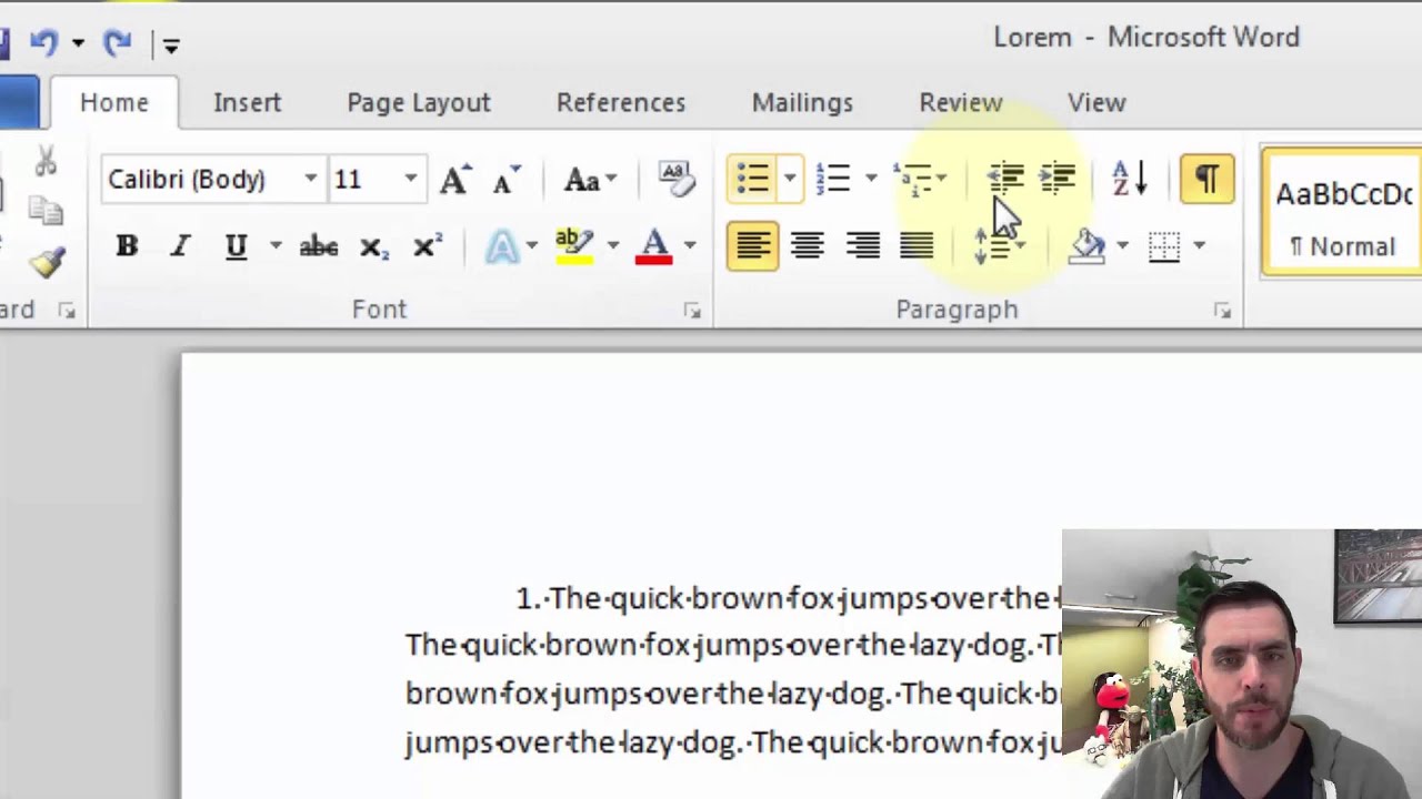 clear header in word for mac